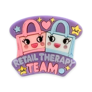 Retail therapy  - Brooch