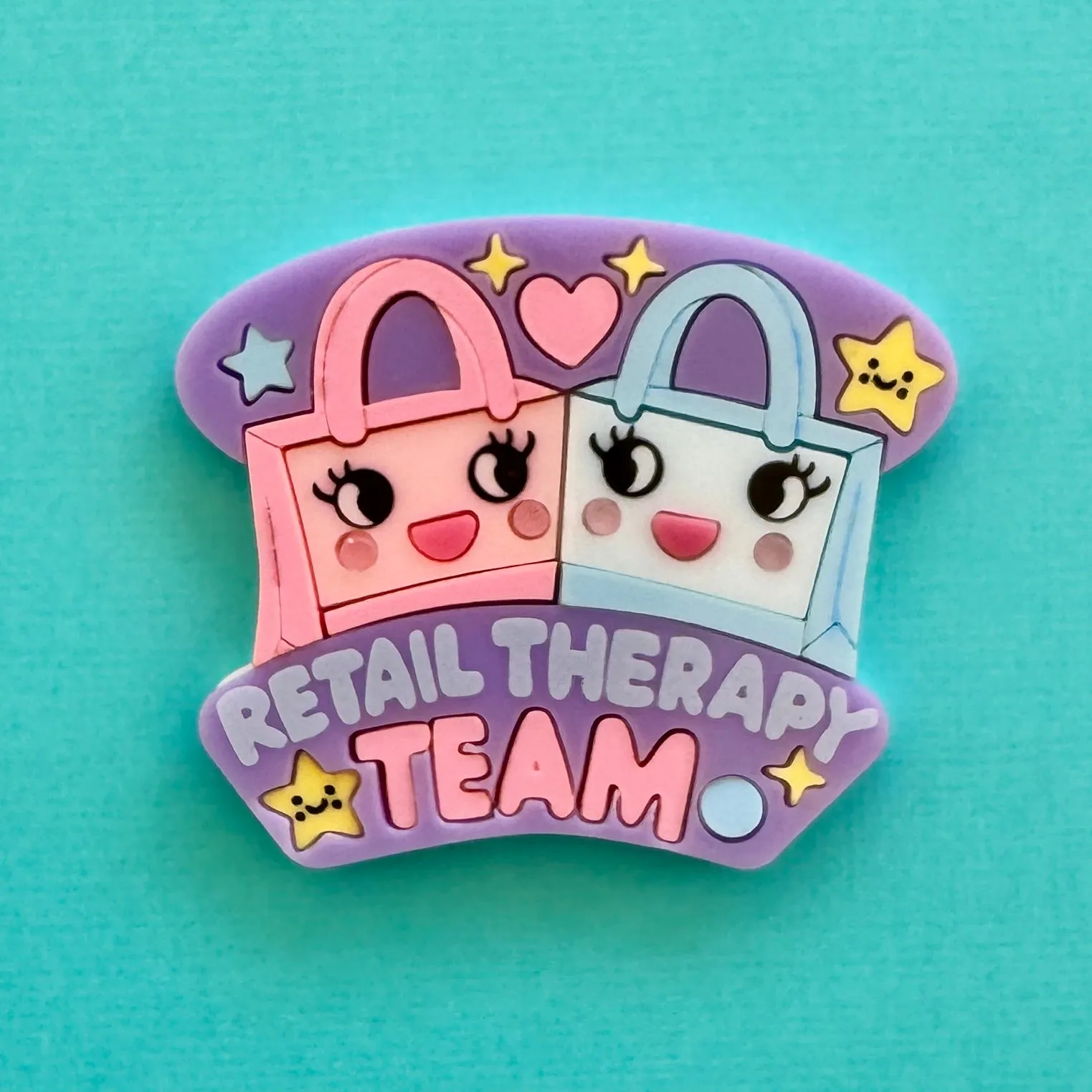 Retail therapy  - Brooch