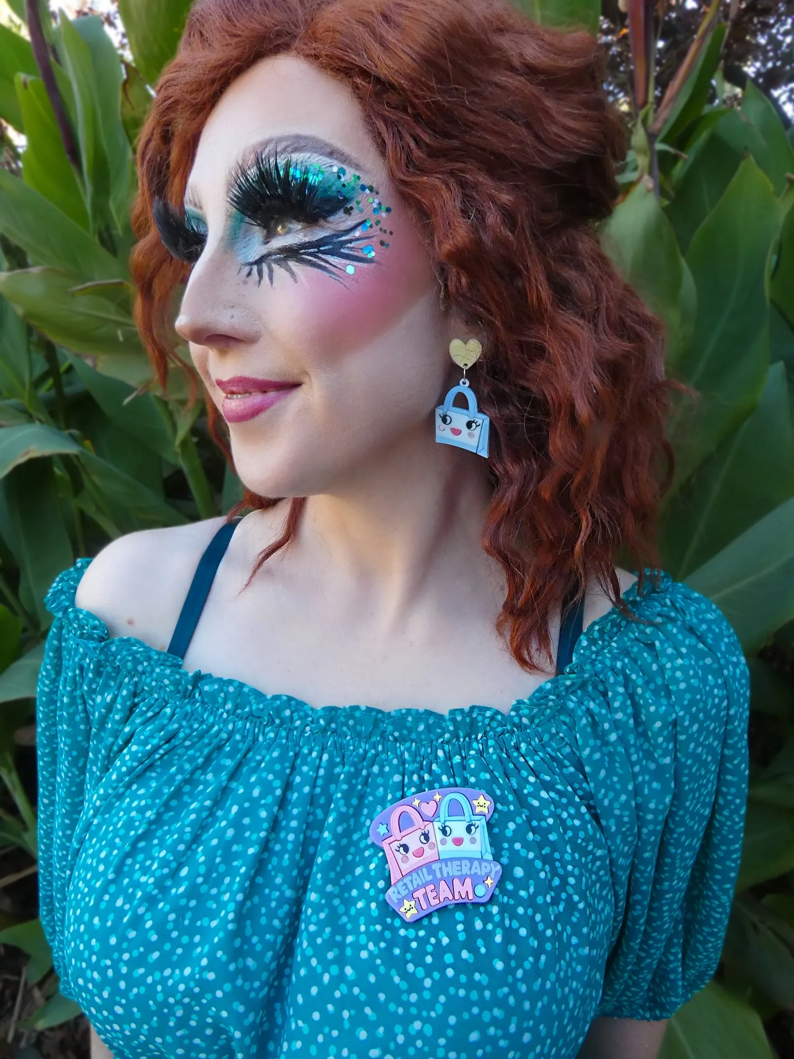 Retail therapy  - Earrings