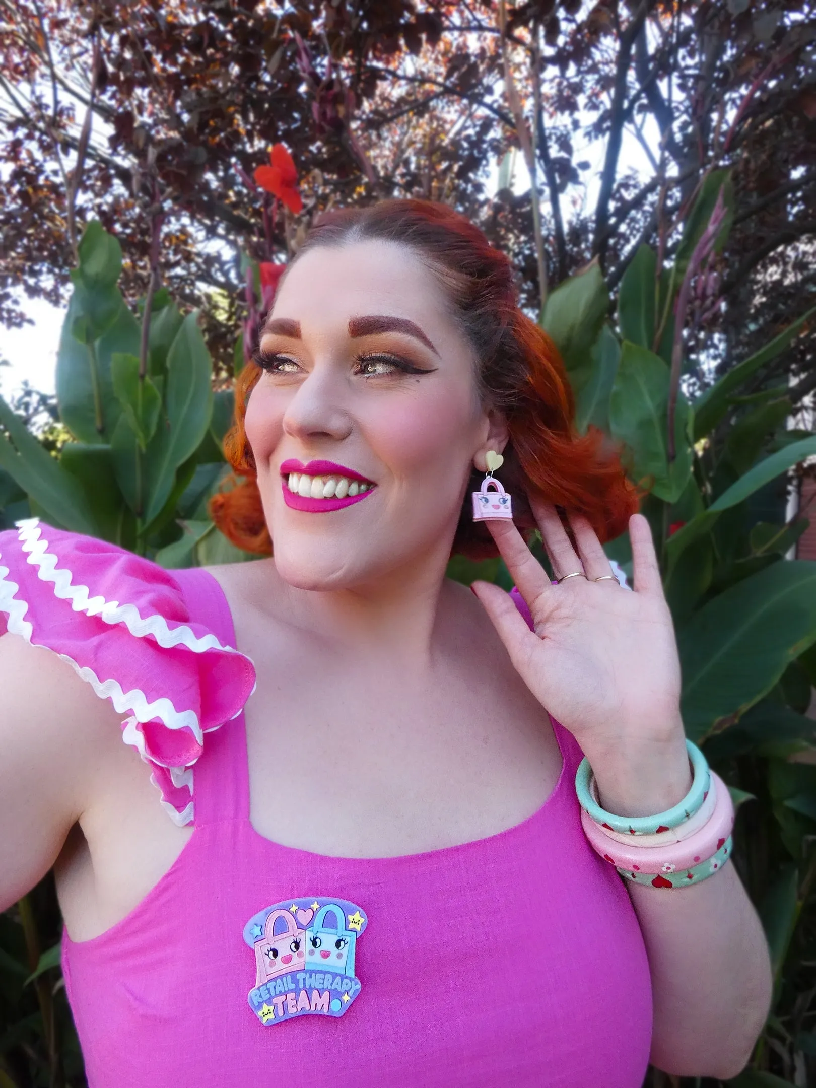 Retail therapy  - Earrings