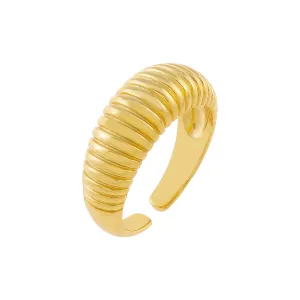 Ridged Dome Adjustable Ring
