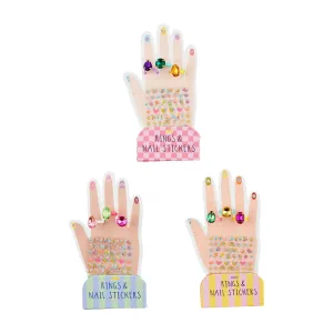 Ring & Nail Sticker Set