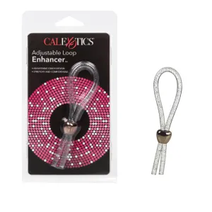 Rings! Adjustable Loop Enhancer Cock Ring - Clear