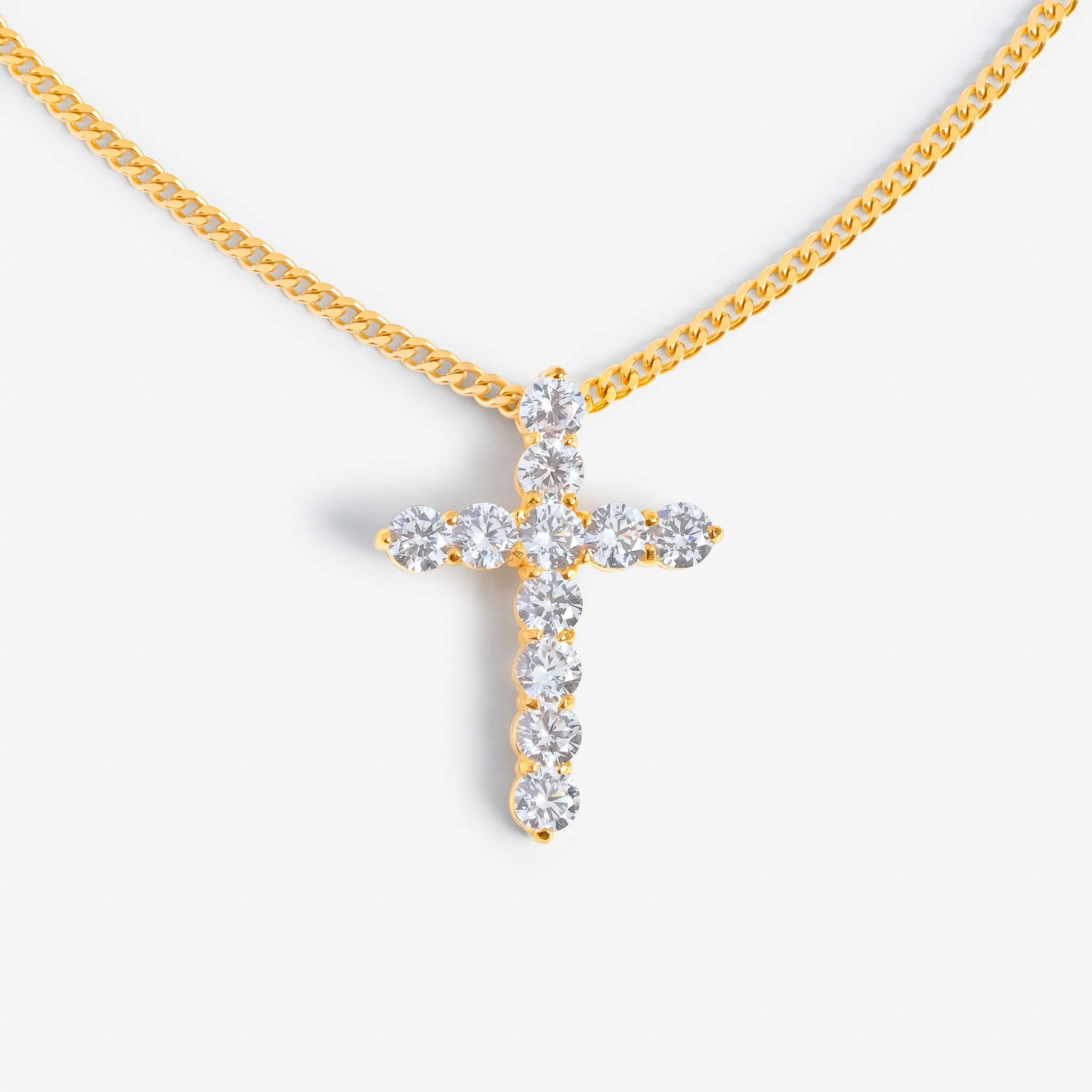 Romulus Cross in 24kt Yellow Gold