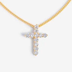 Romulus Cross in 24kt Yellow Gold