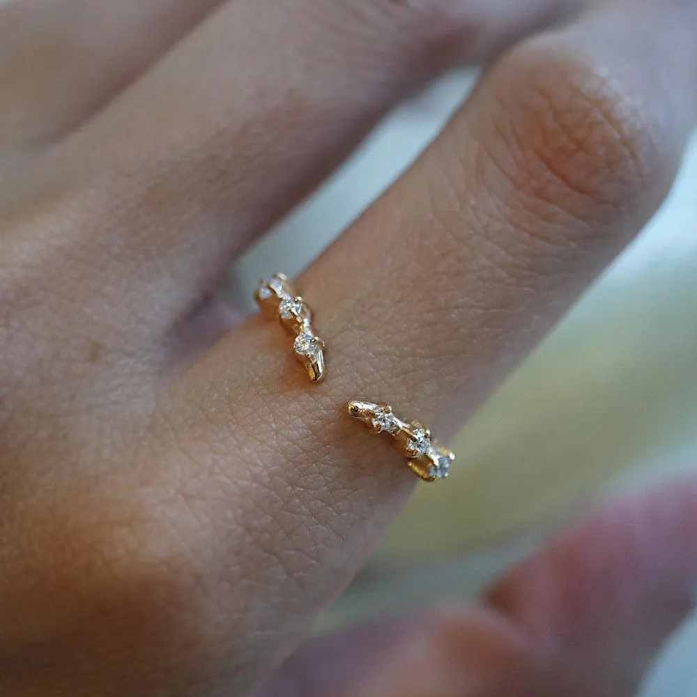 Rose Thorn Ring Band