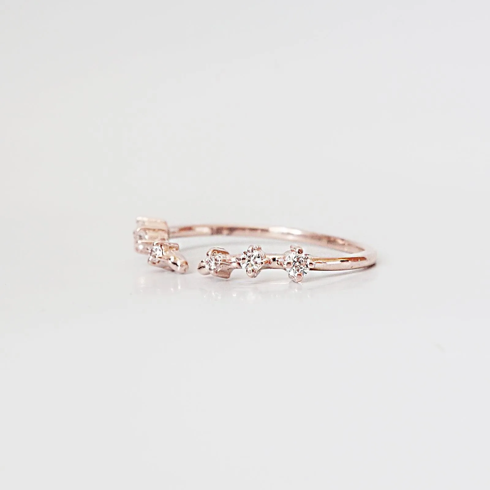 Rose Thorn Ring Band