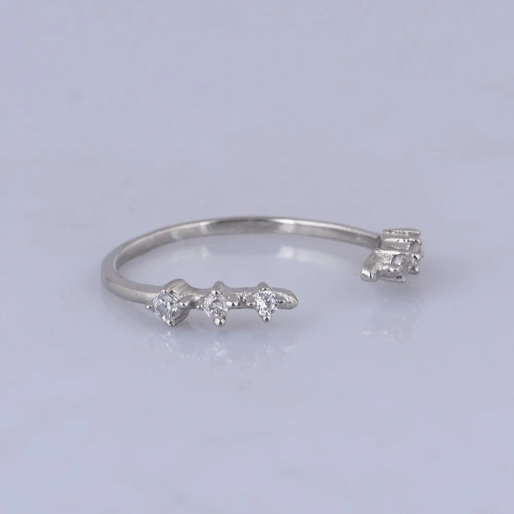 Rose Thorn Ring Band