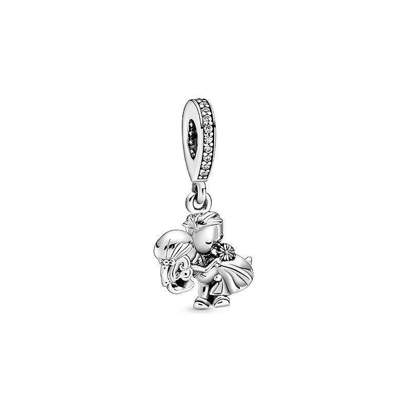 S925 Sterling Silver Beads DIY Bracelet Accessories Set