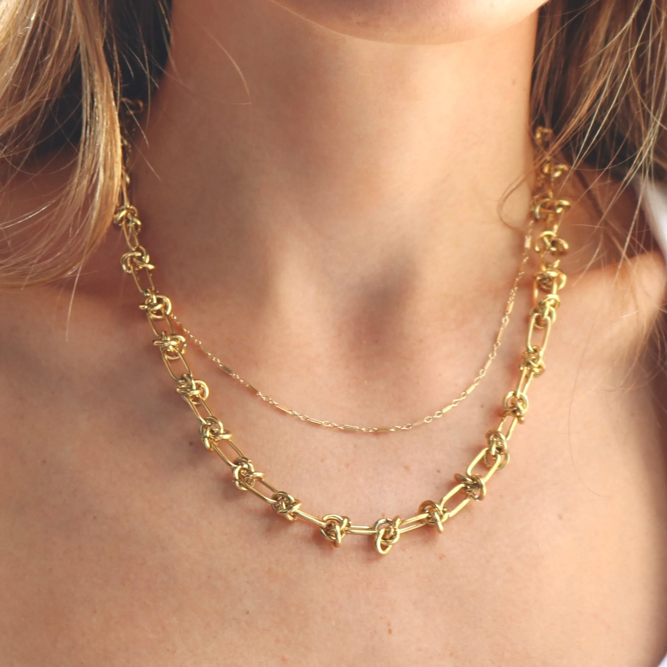 Saylor Knot Necklace