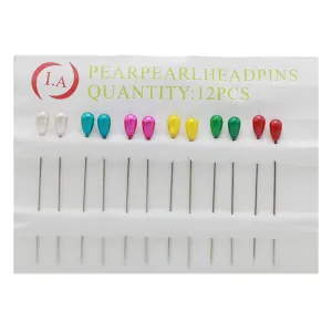 Scarf Pin 12Pc Card - B1