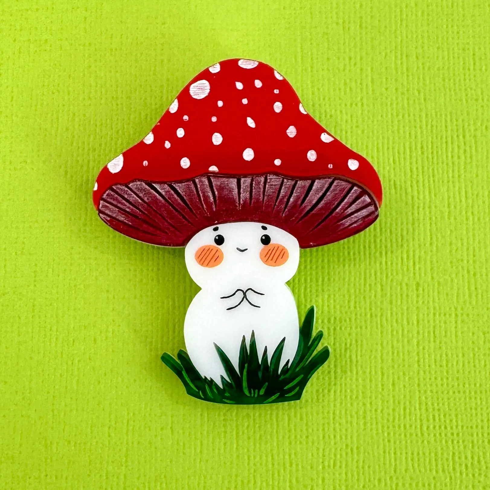 Scarlet Spore - Brooch
