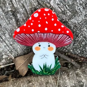 Scarlet Spore - Brooch