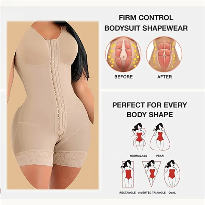 Short Girdles: High Compression Slimming Sheath for Daily and Post-Surgical Use