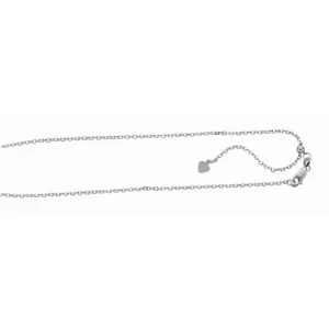 Silver 1.8mm Adjustable Cable Chain