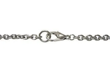 Silver and Gold Toned Spiky Religous Cross Pendant Necklace