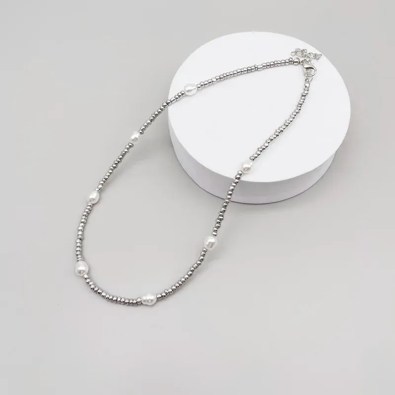 Silver Bead Pearls