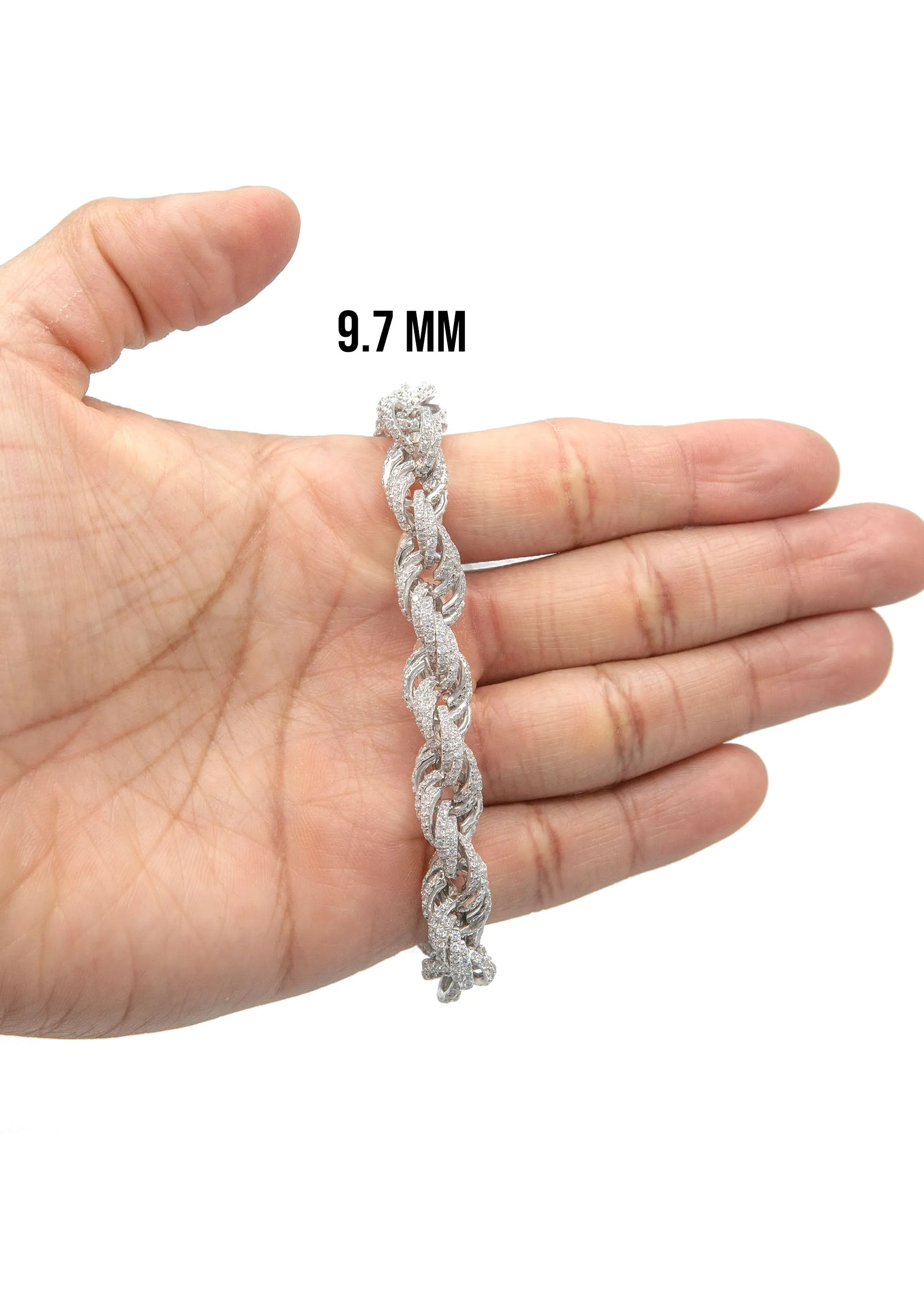 Silver White Ice Rope