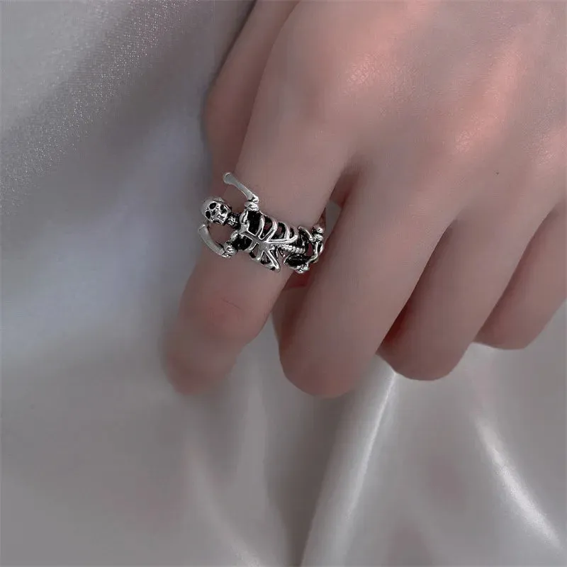 Skull Adjustable Rings