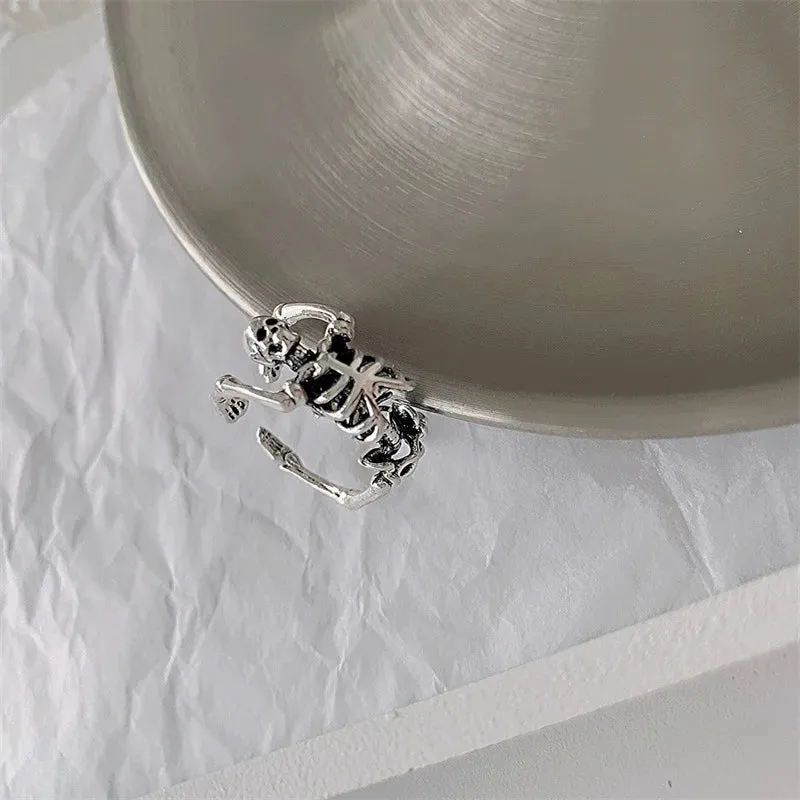 Skull Adjustable Rings
