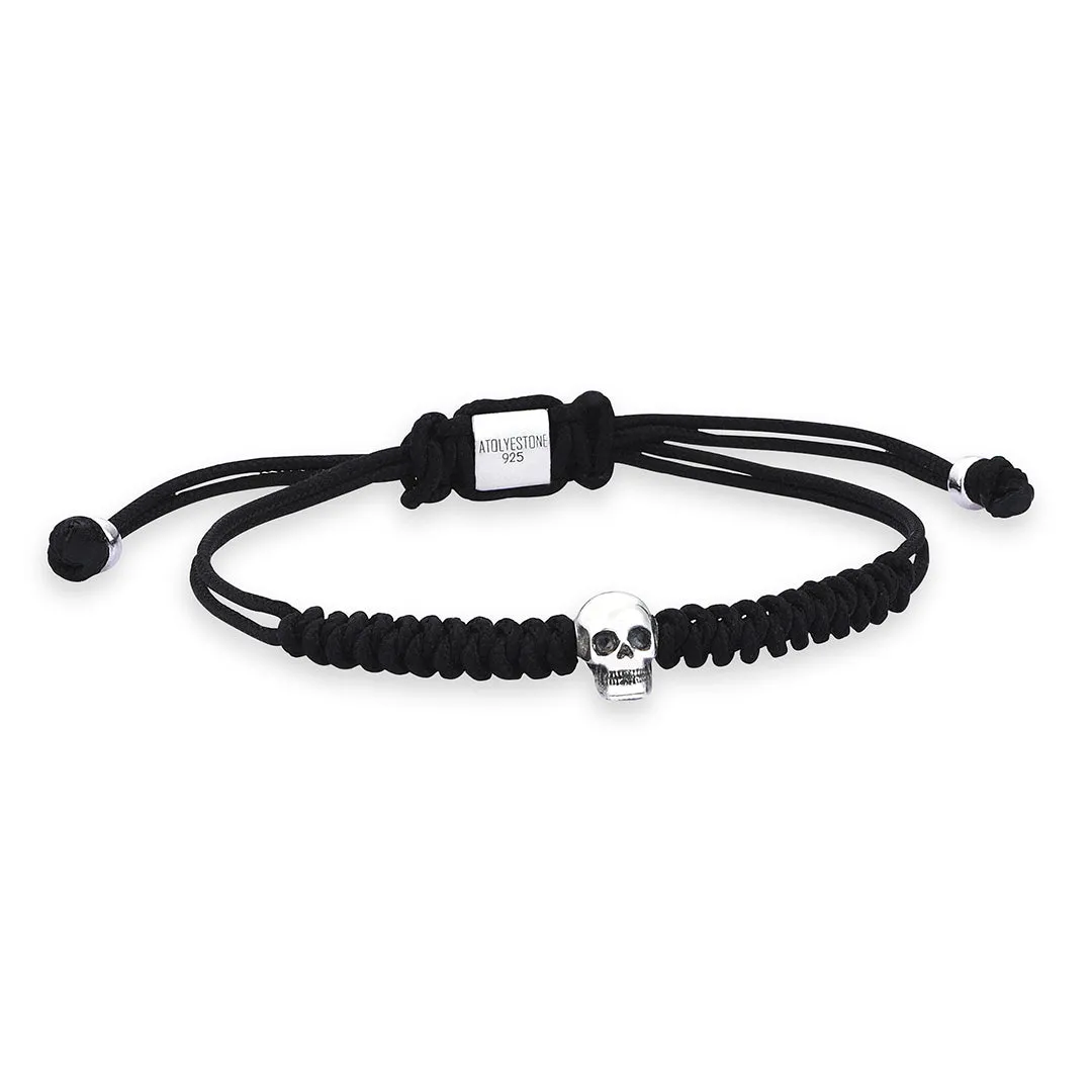Skull Macrame Bracelet