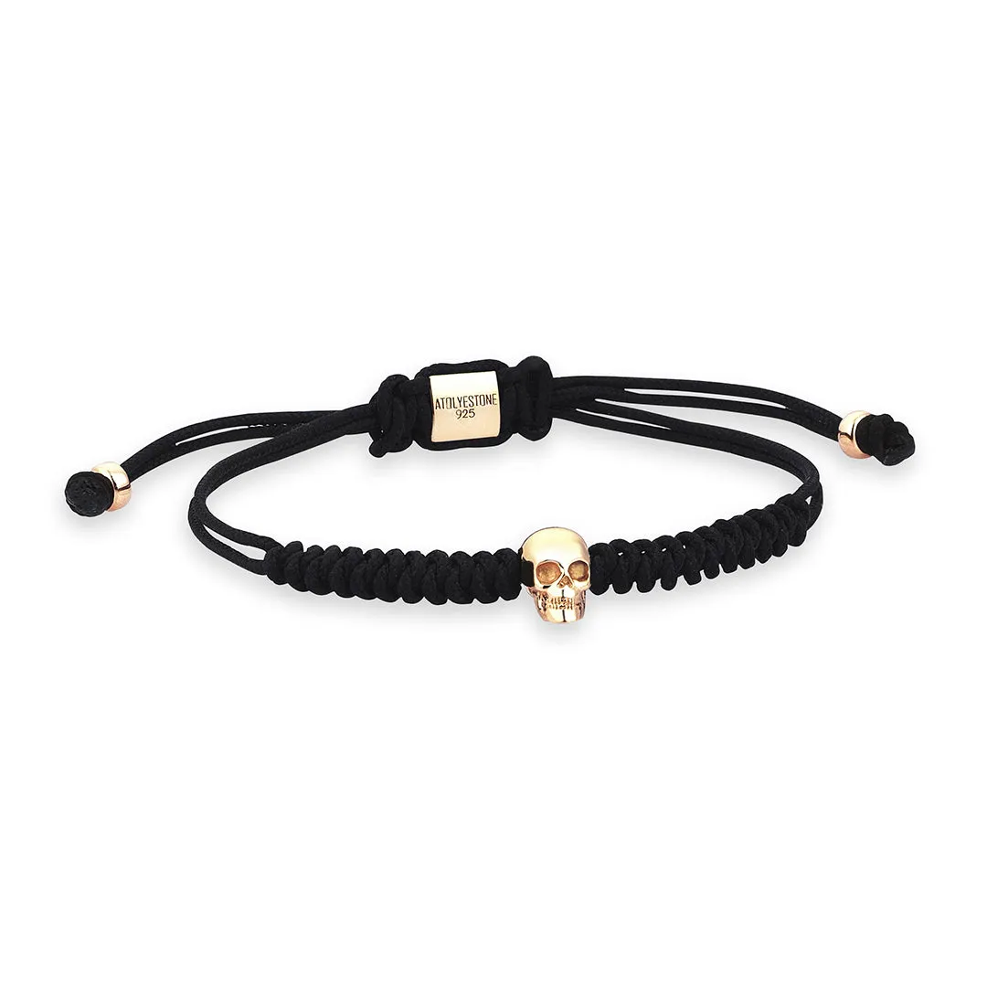 Skull Macrame Bracelet