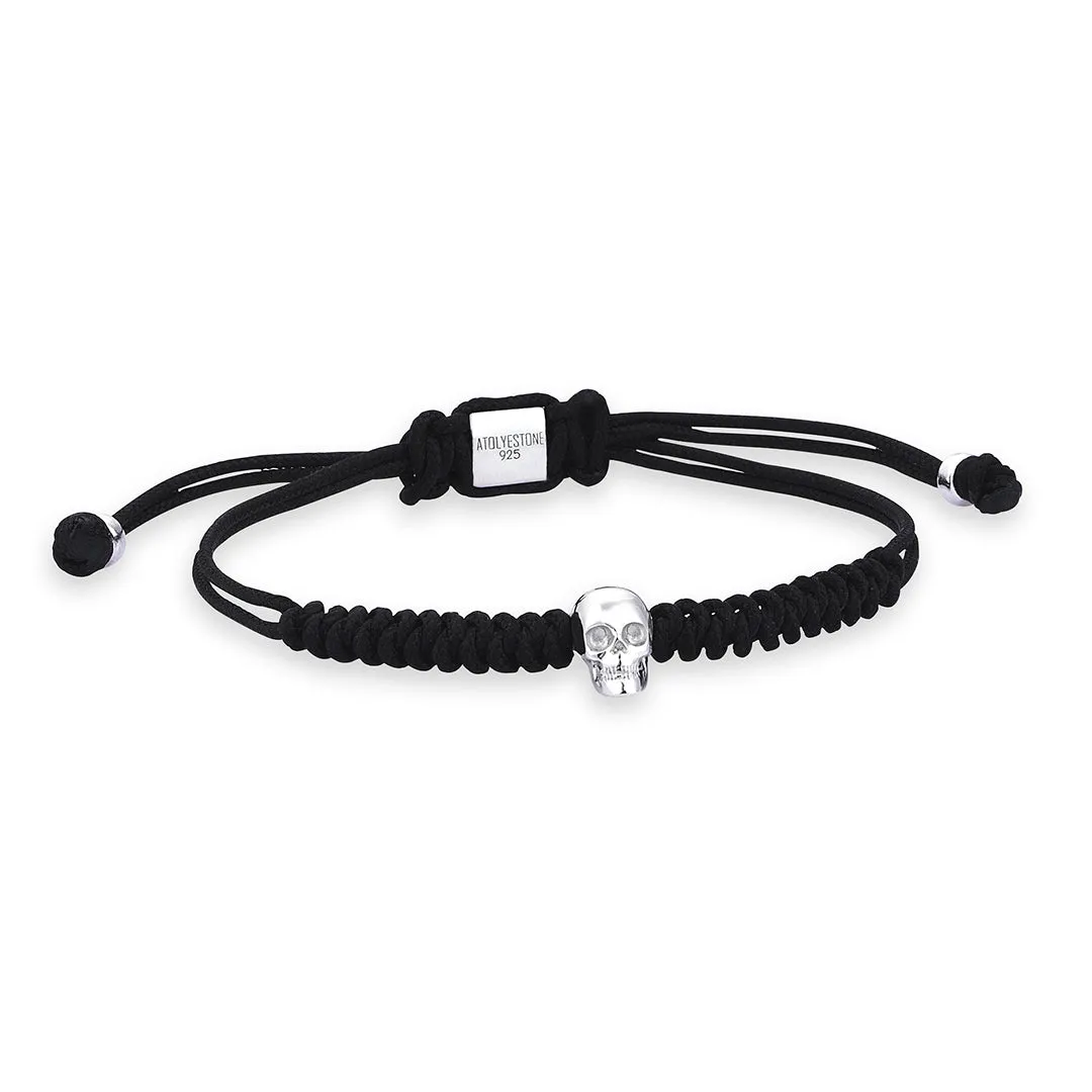 Skull Macrame Bracelet