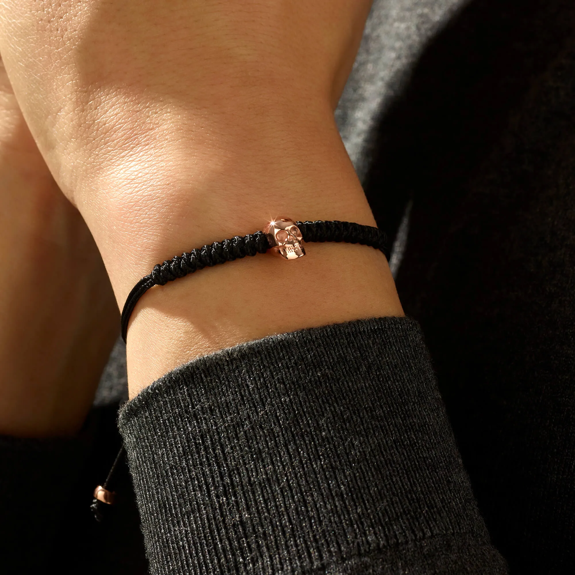 Skull Macrame Bracelet