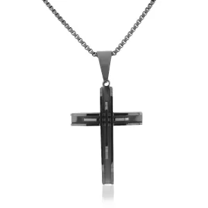 Sleek Cross Necklace