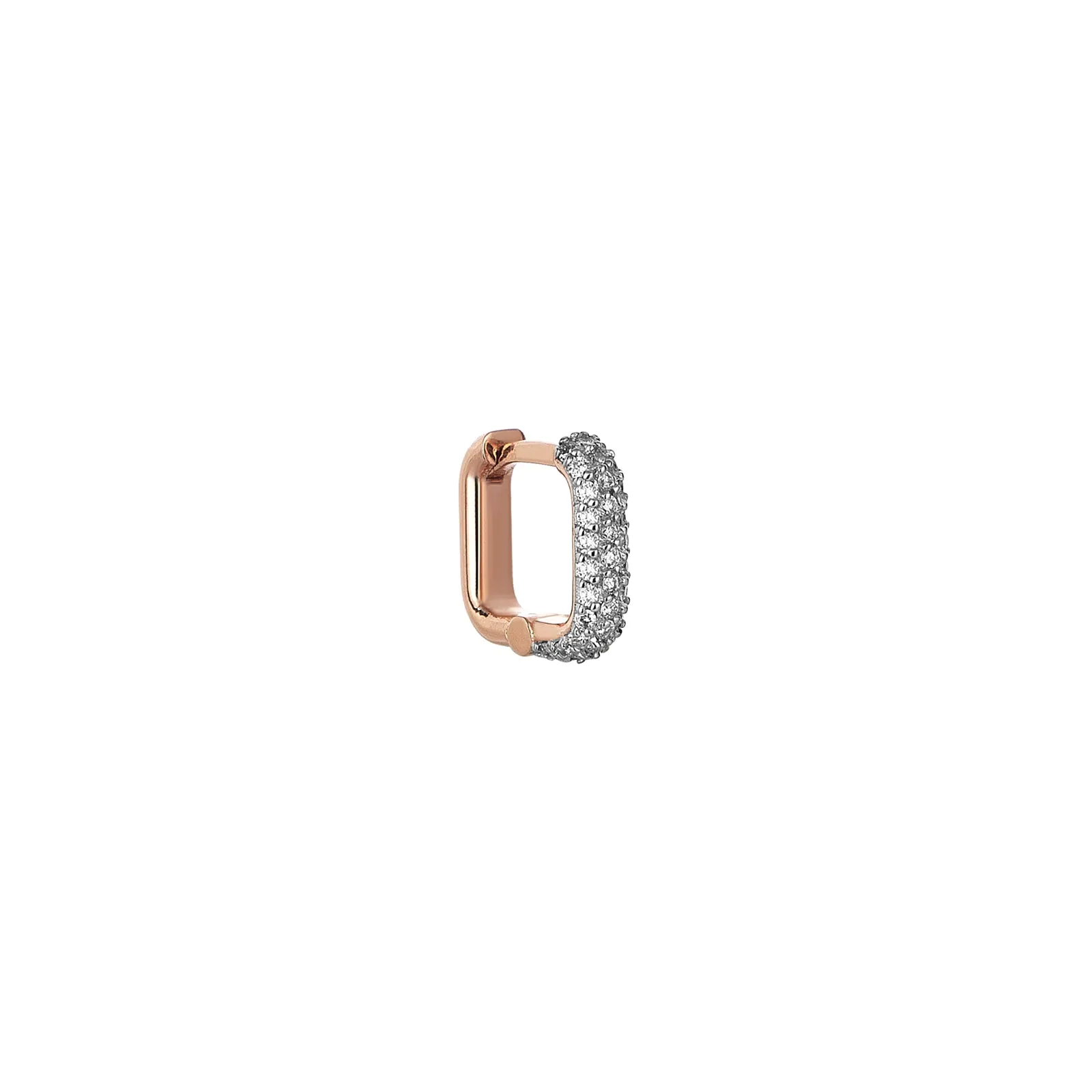 Soft Square Hoop Earring