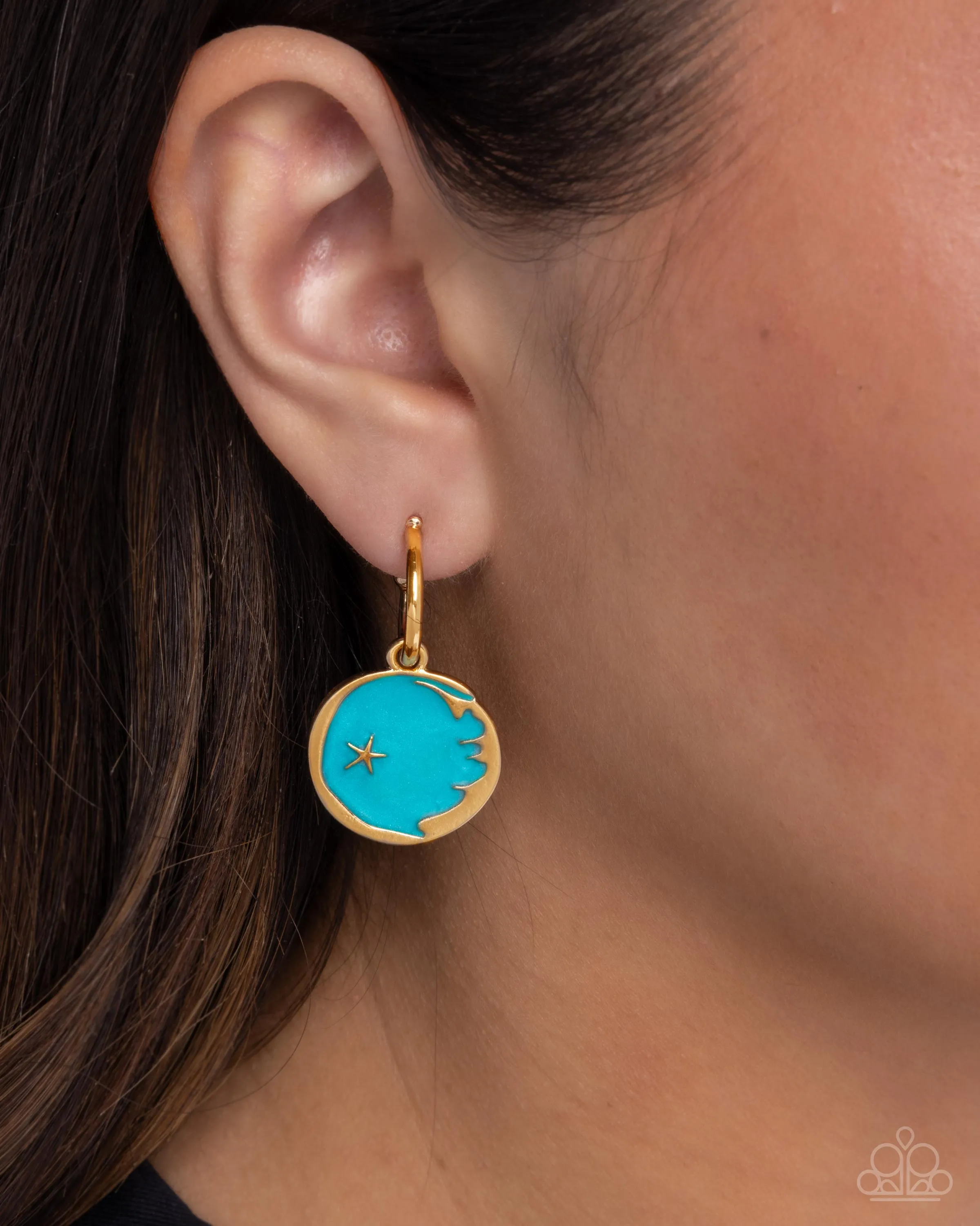 South Star - Blue - Earrings