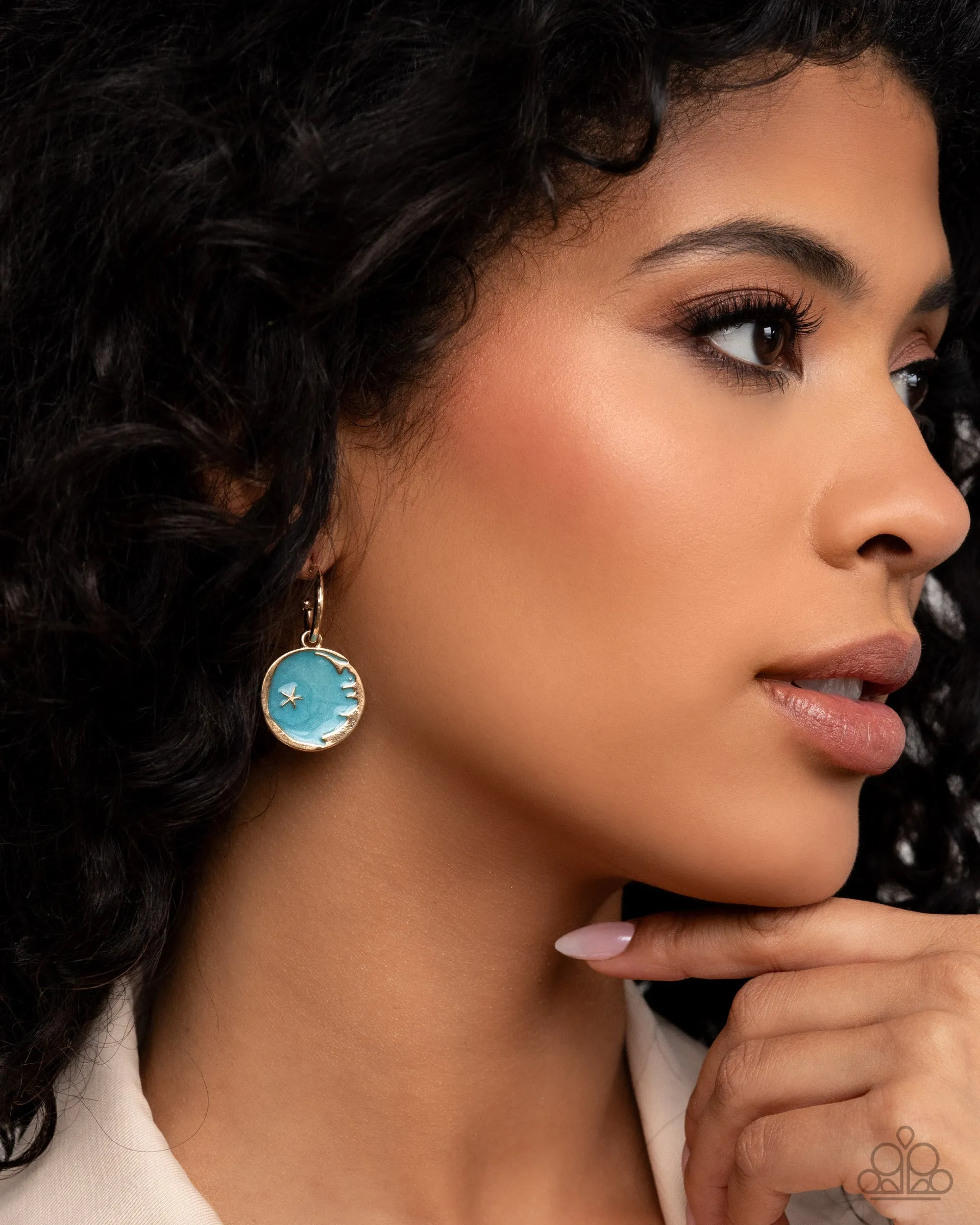 South Star - Blue - Earrings