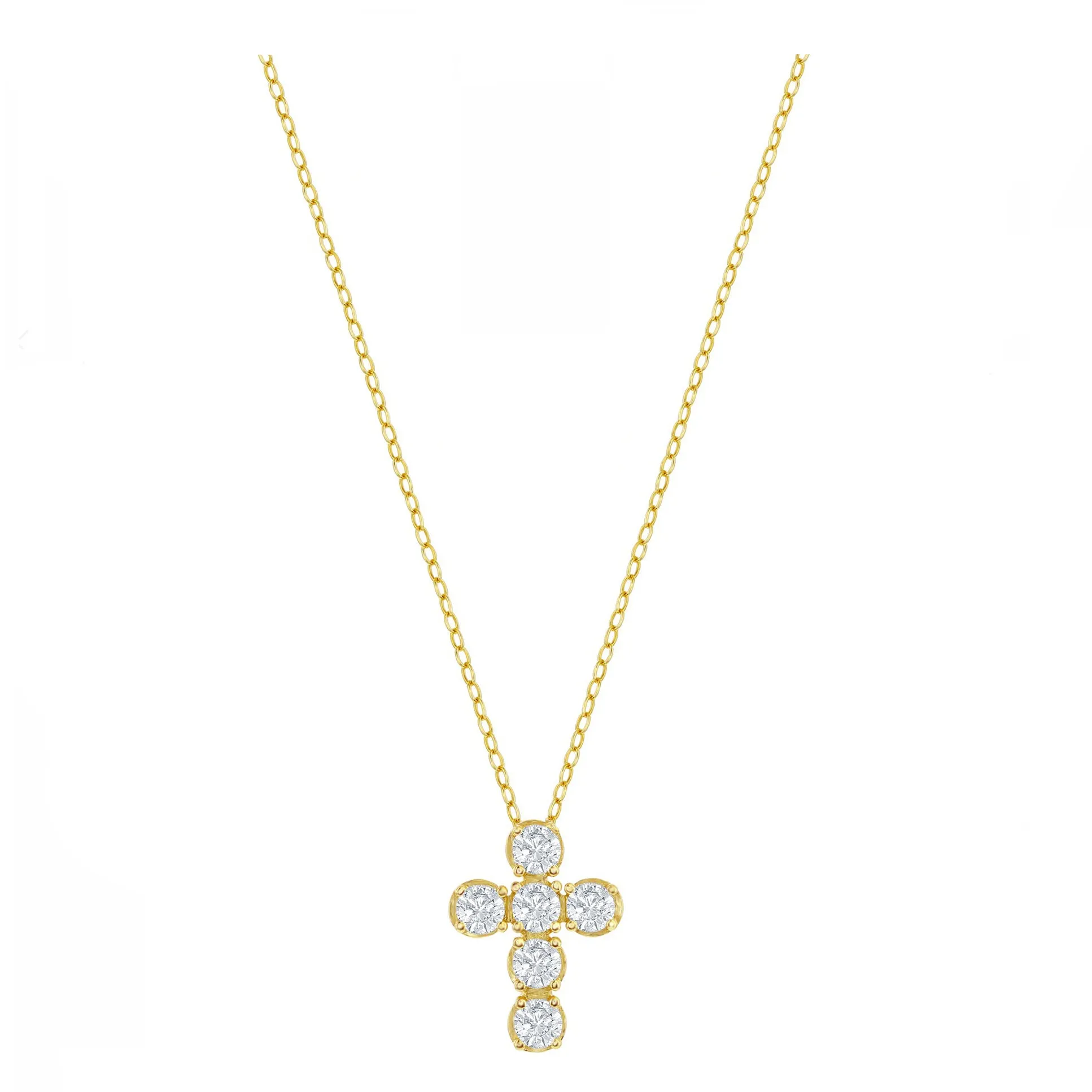 Sparkle Cross Necklace