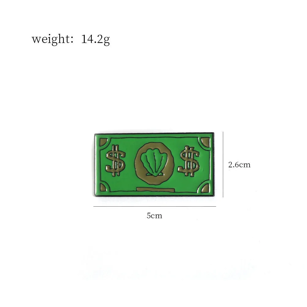 SpongeBob SquarePants Mr. Krabs Money-Loving Pin 2PCS
