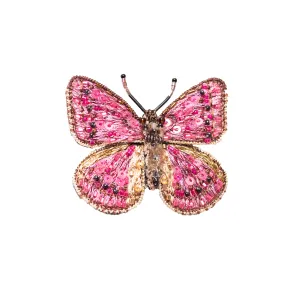 spotted tree nymph butterfly brooch