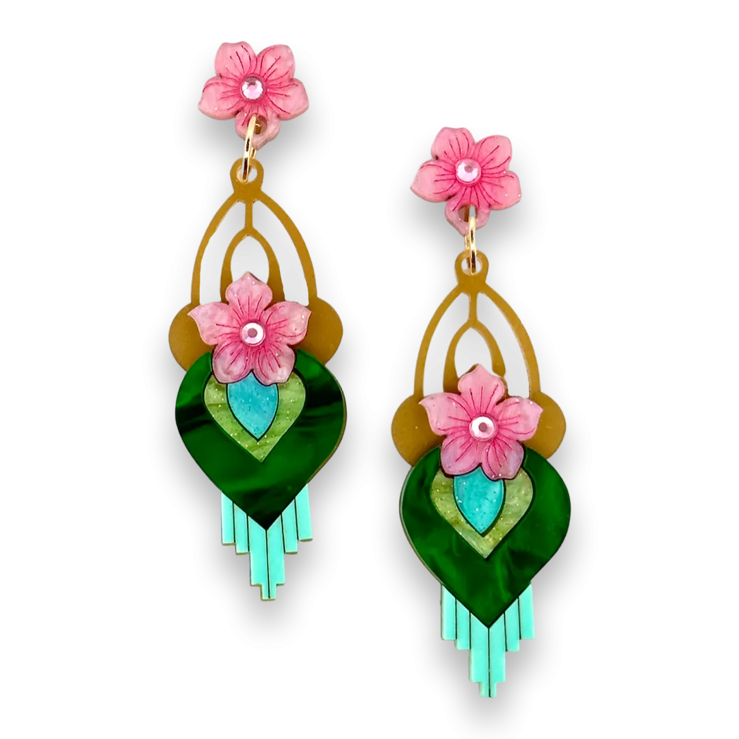 Spring - earrings - Set of 2
