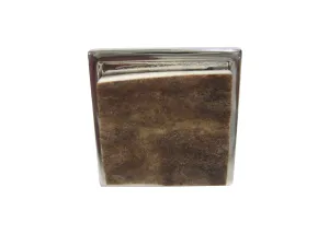 Square Deer Antler Adjustable Size Fashion Ring