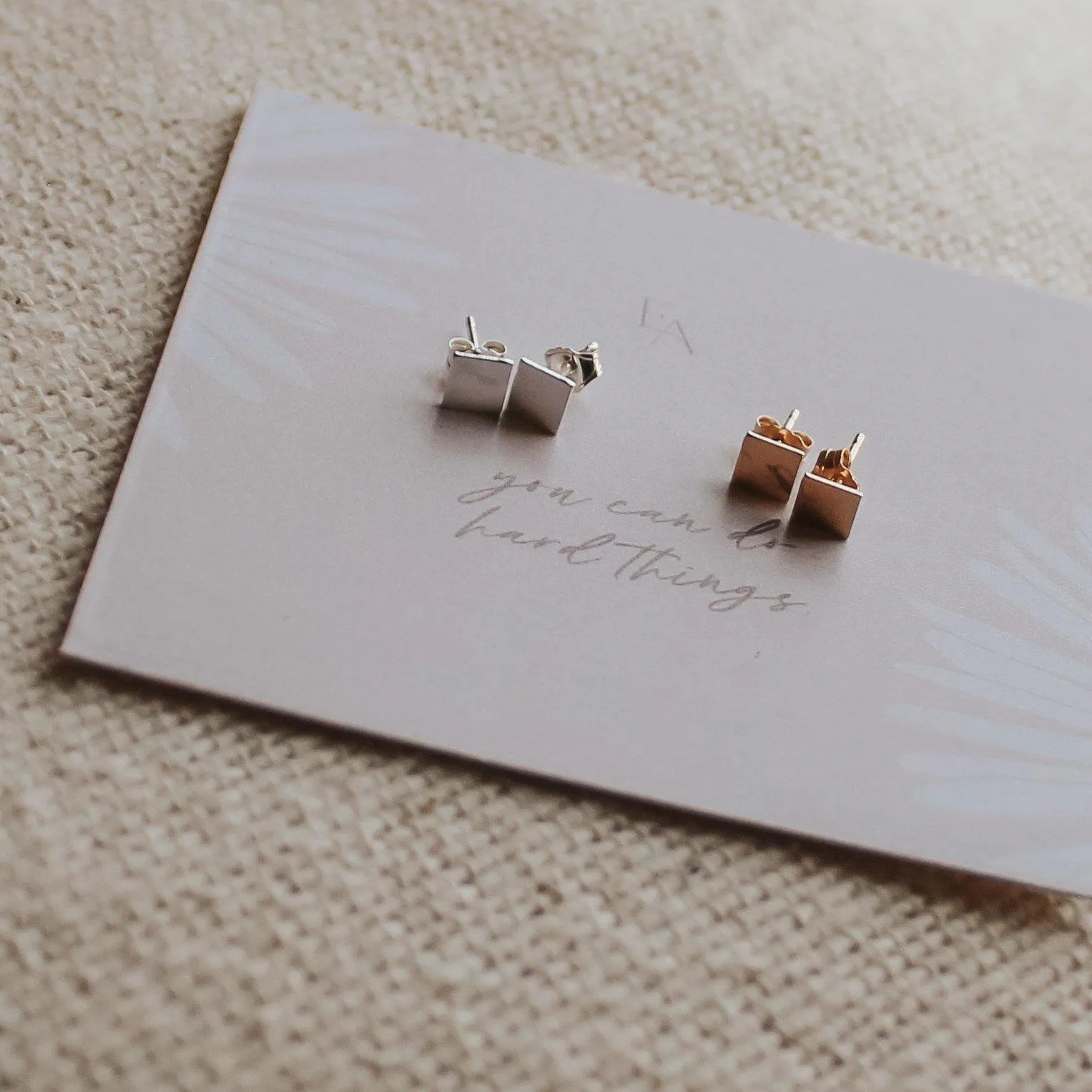 Square Earrings