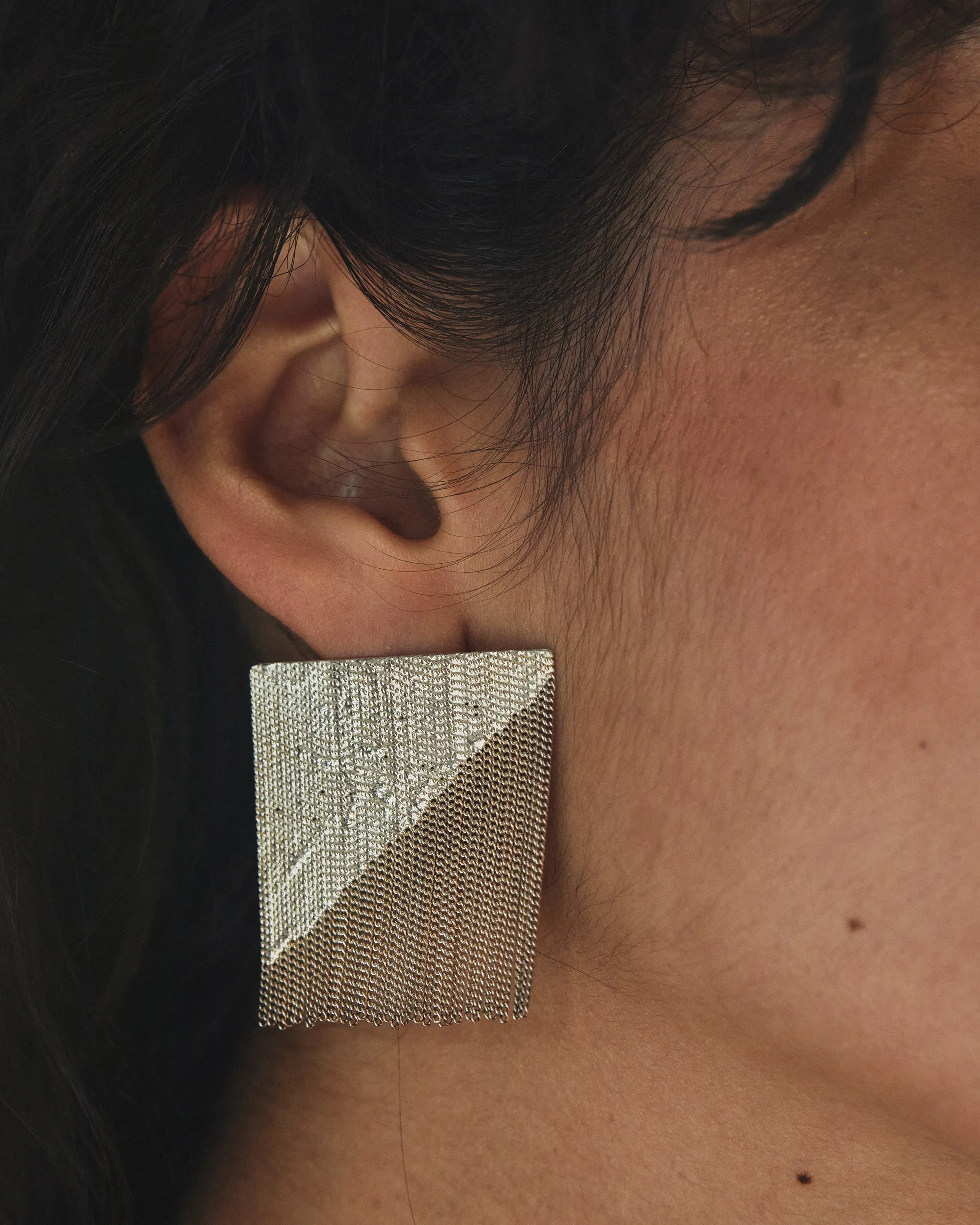 Square Wall Earrings