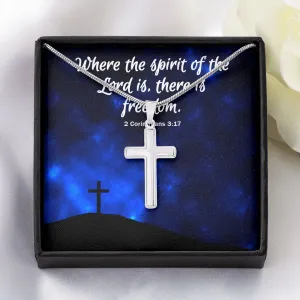 Stainless Steel Cross Necklace