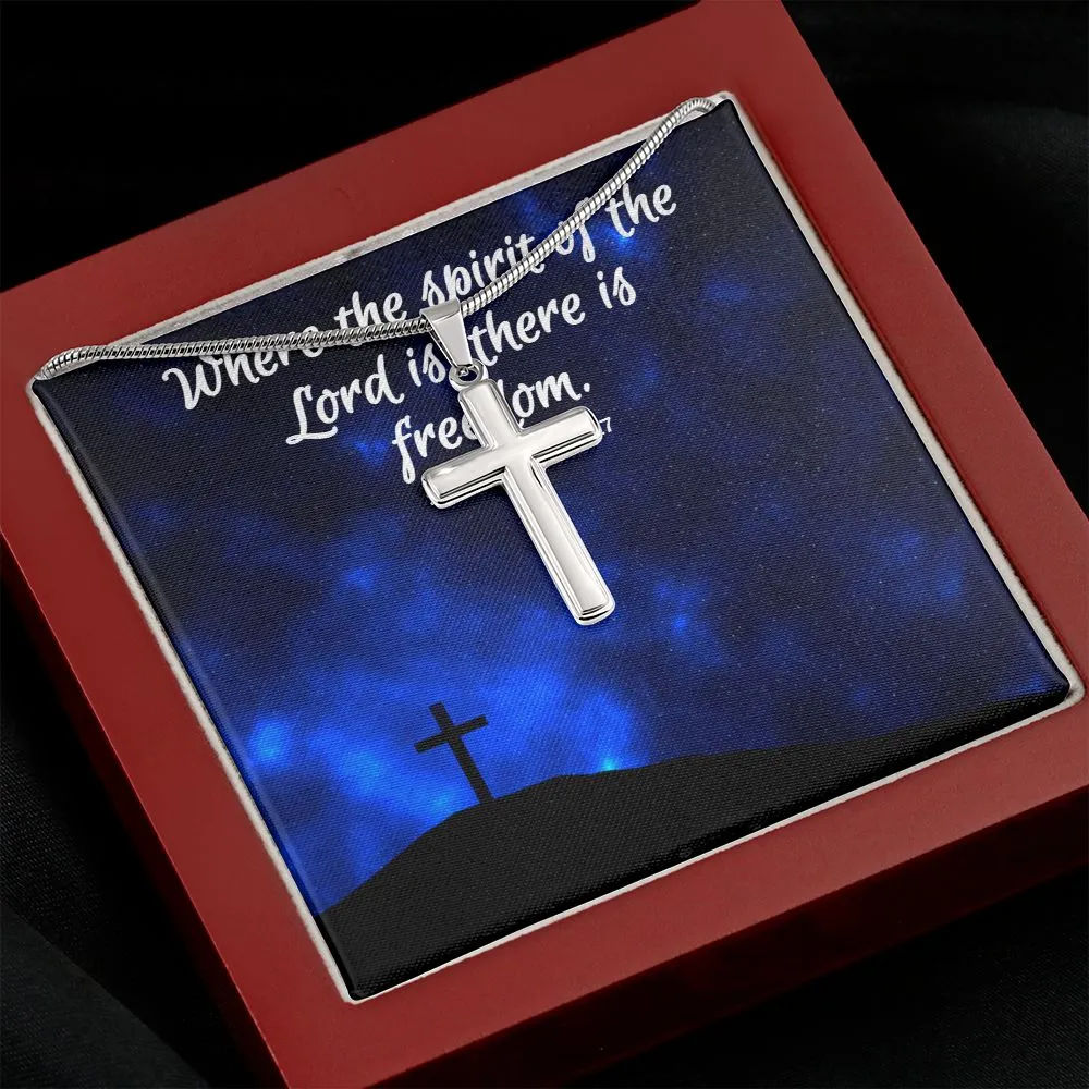 Stainless Steel Cross Necklace