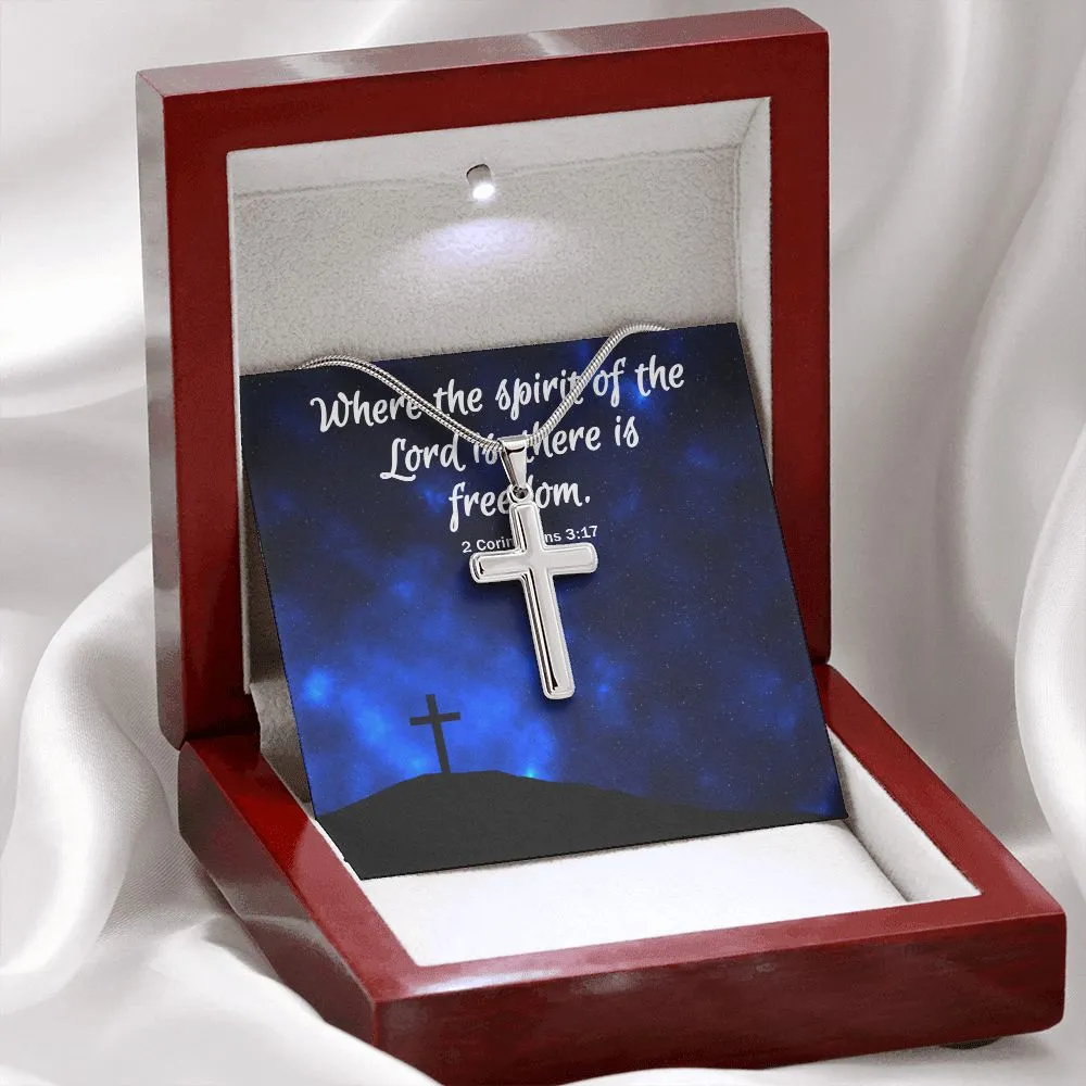 Stainless Steel Cross Necklace