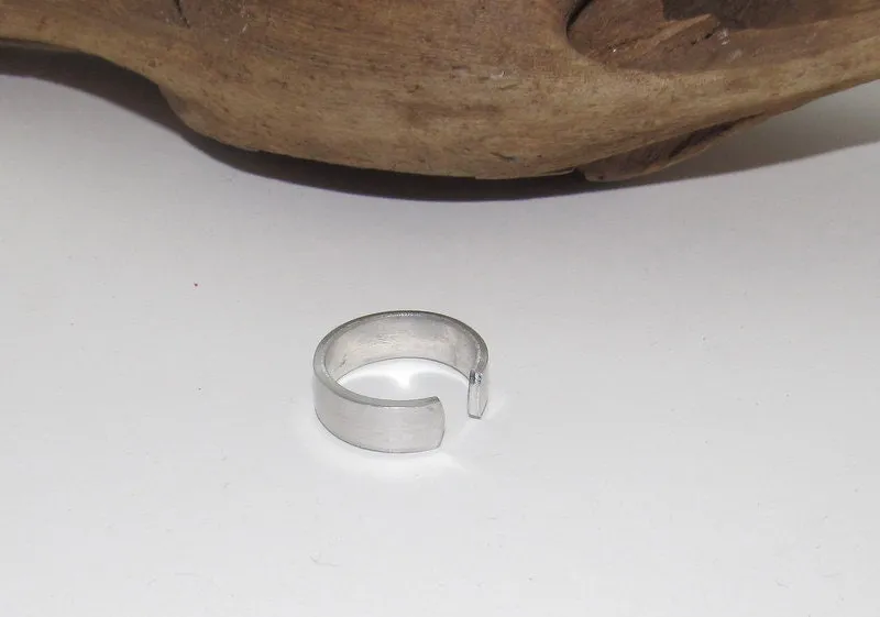 Sterling silver cross ring, rock climber ring, Personalized Adjustable stamped ring,  stamped cross jewelry, boho ring