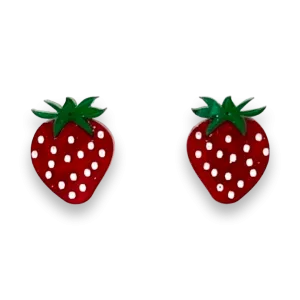 Strawberry stud 🍓 - earrings - Set of 2