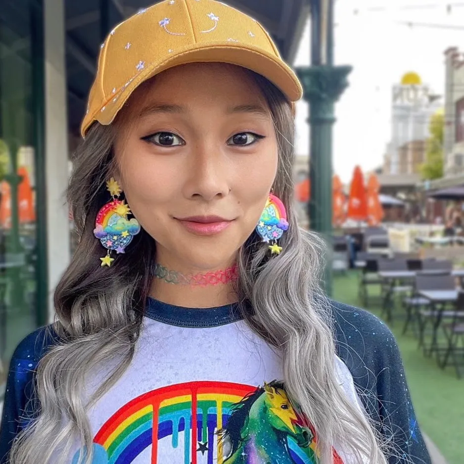 Sun Rainbow  ☀️ 🌈 - earrings - Set of 2