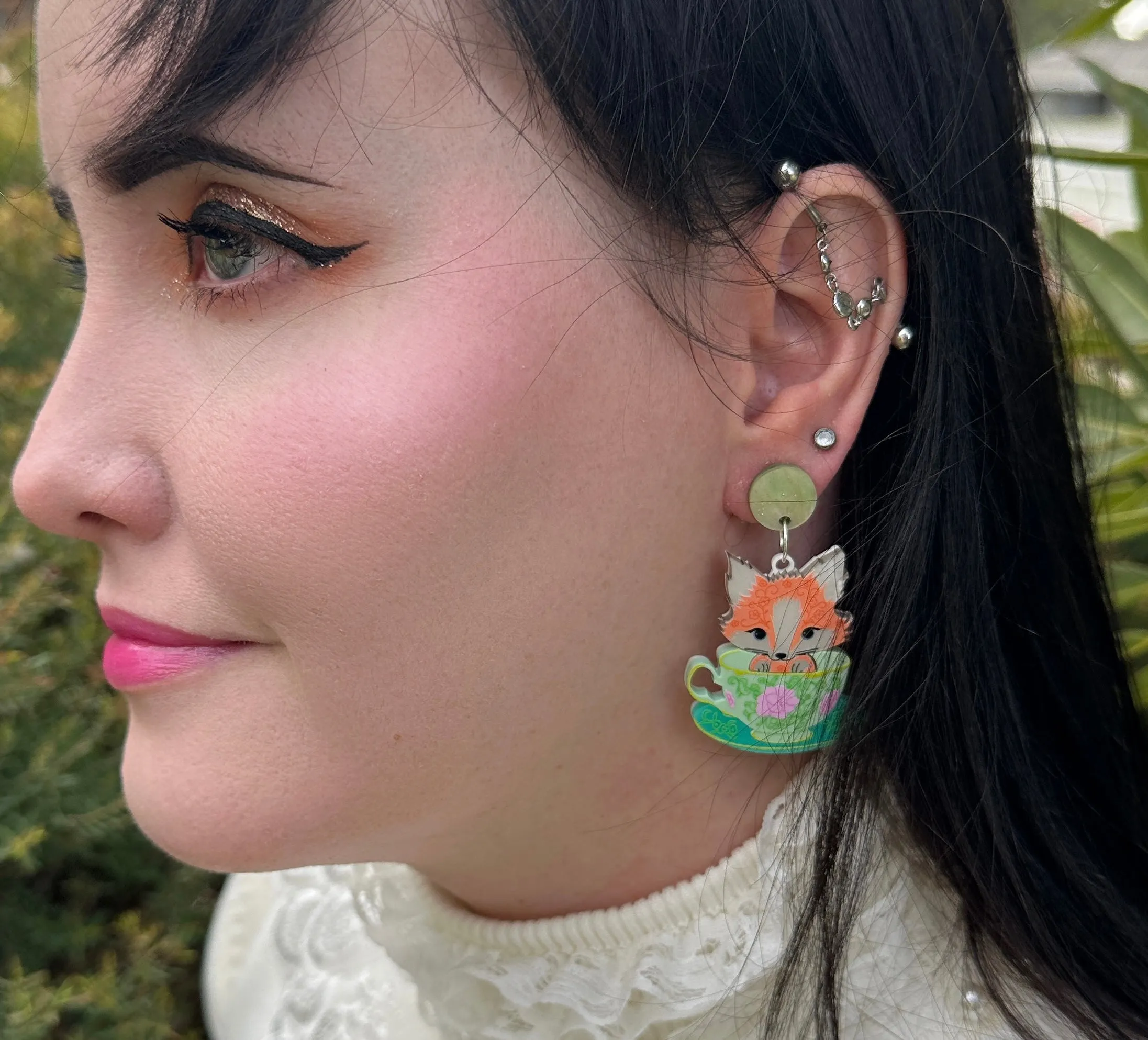 Sunny whisker - earrings - Set of 2