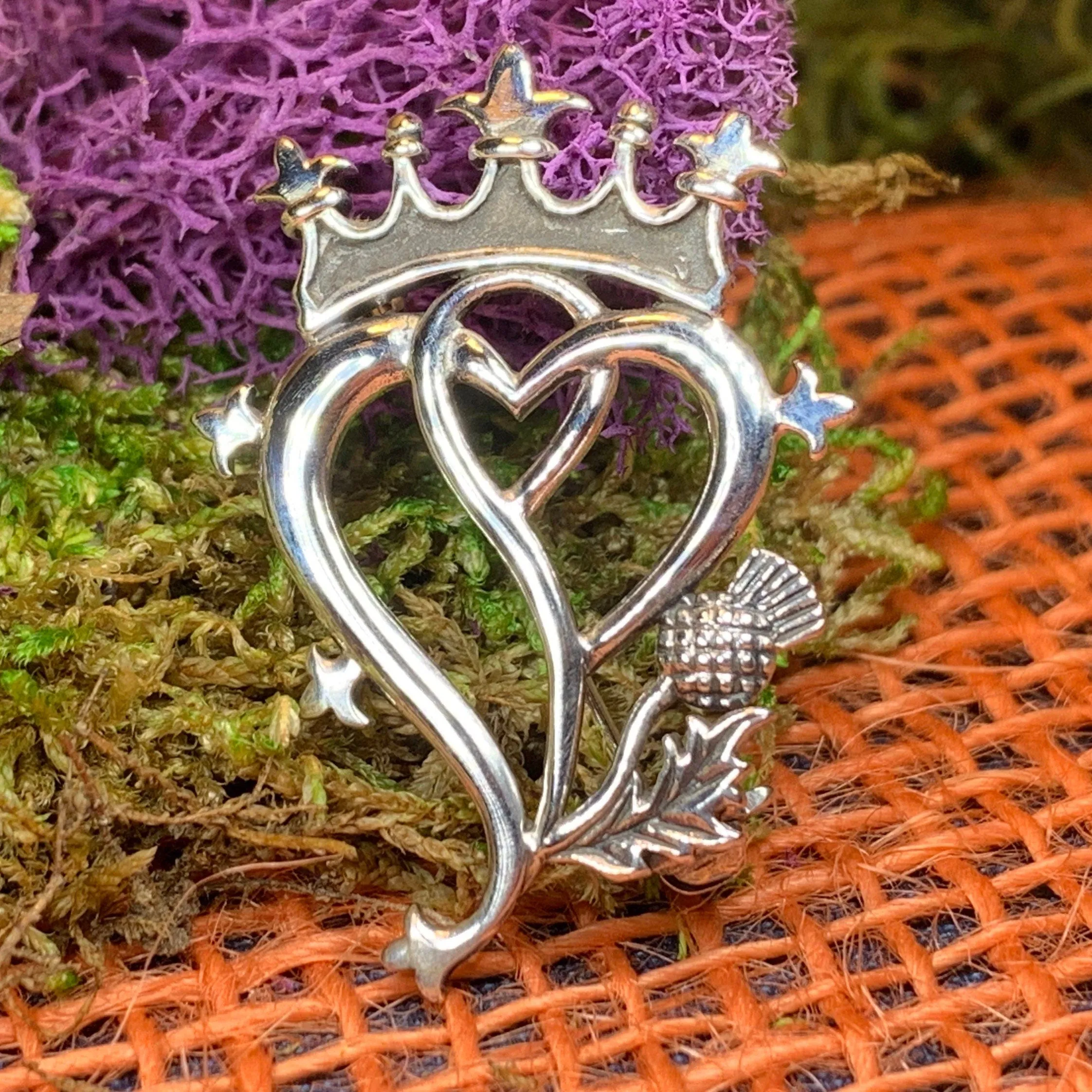 Sweetheart Luckenbooth Brooch