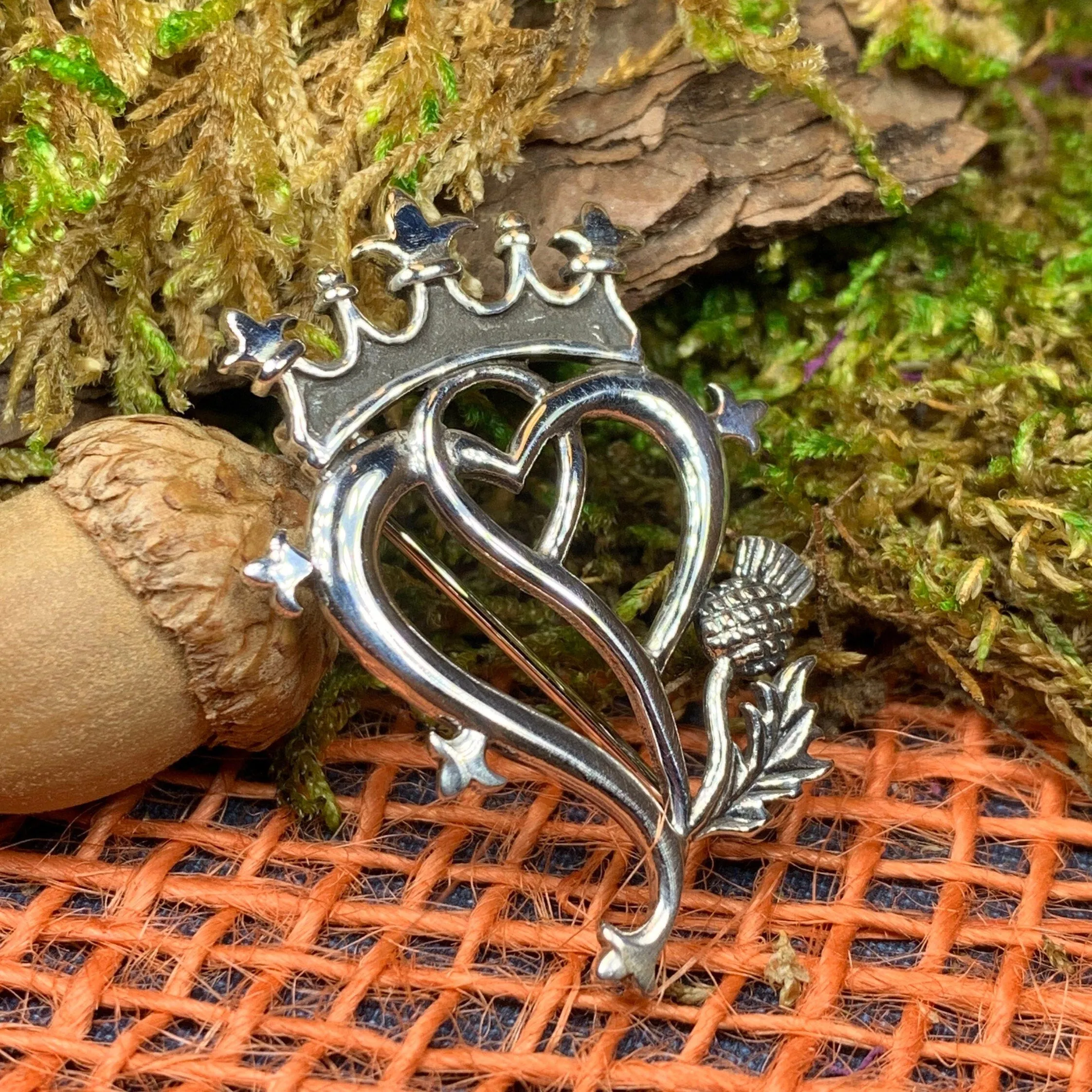 Sweetheart Luckenbooth Brooch