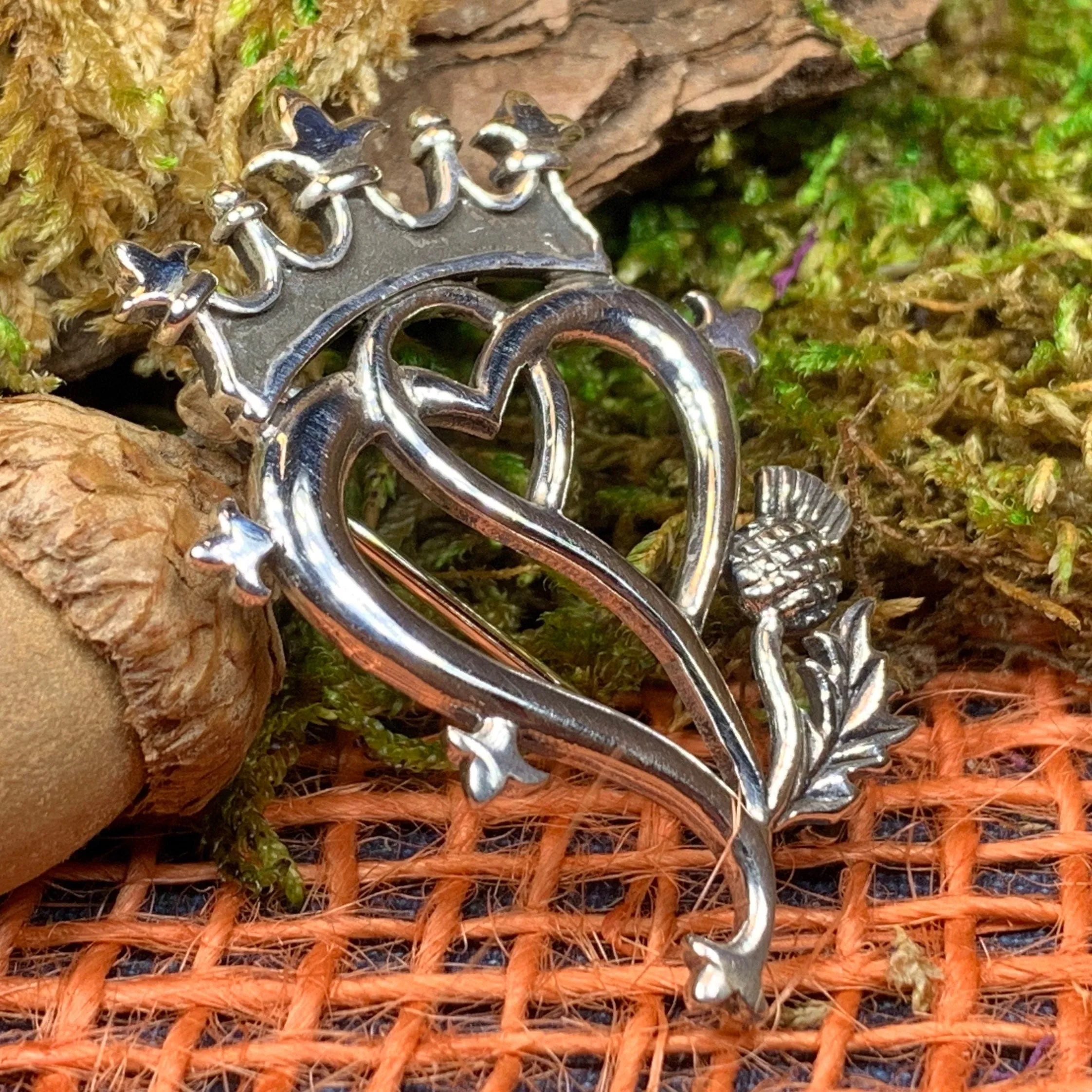 Sweetheart Luckenbooth Brooch