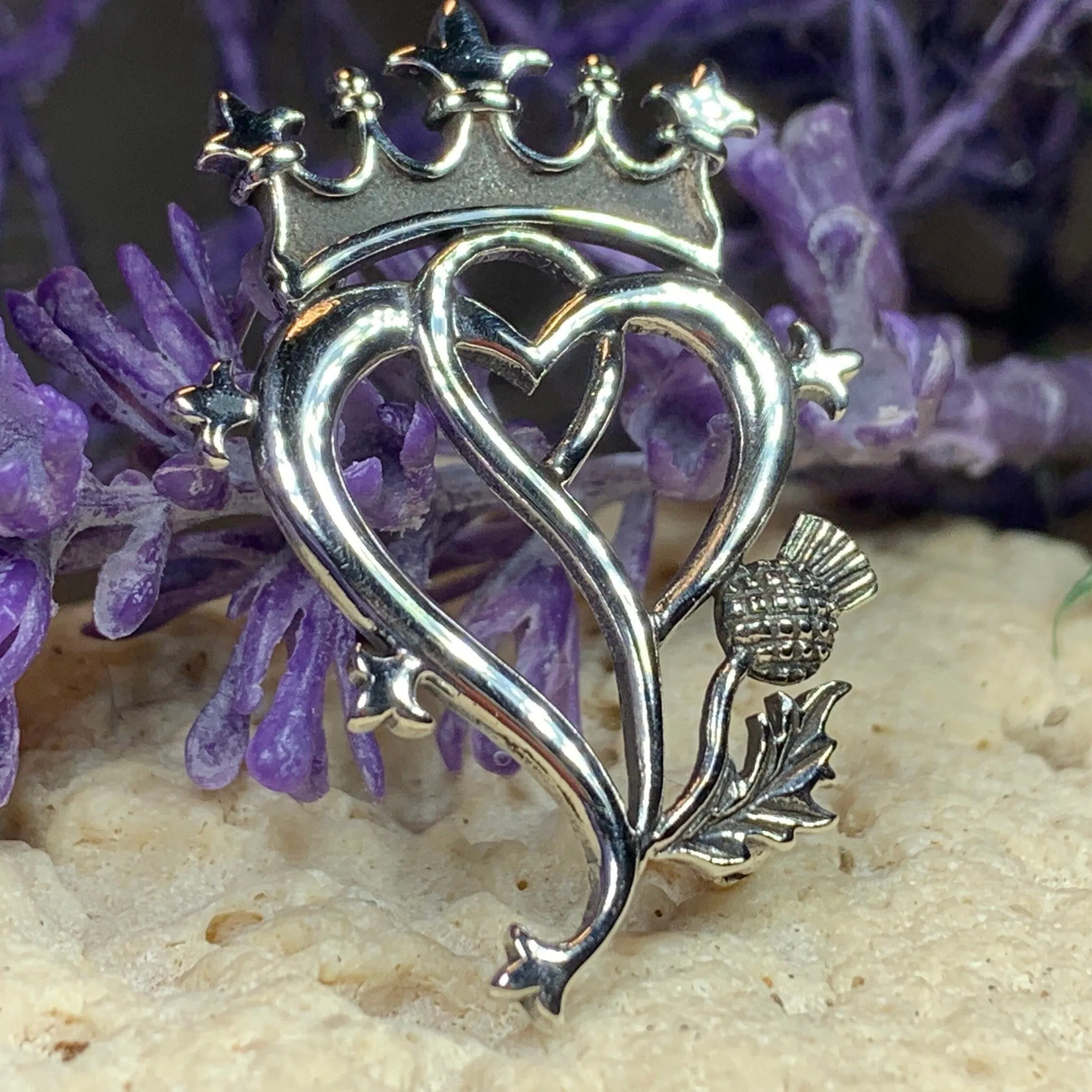 Sweetheart Luckenbooth Brooch